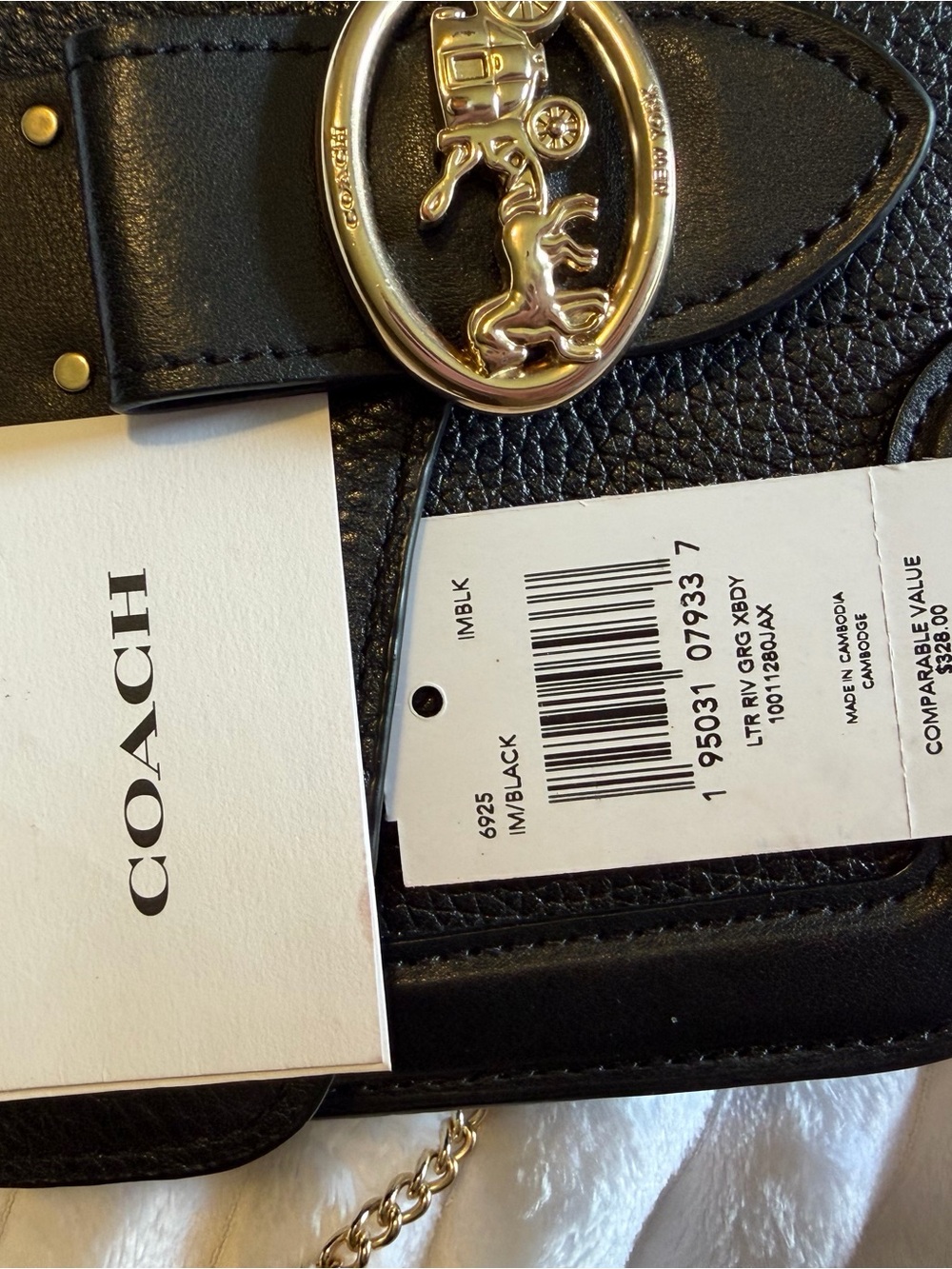Coach Georgie Crossbody with Rivets - Picture 6 of 6